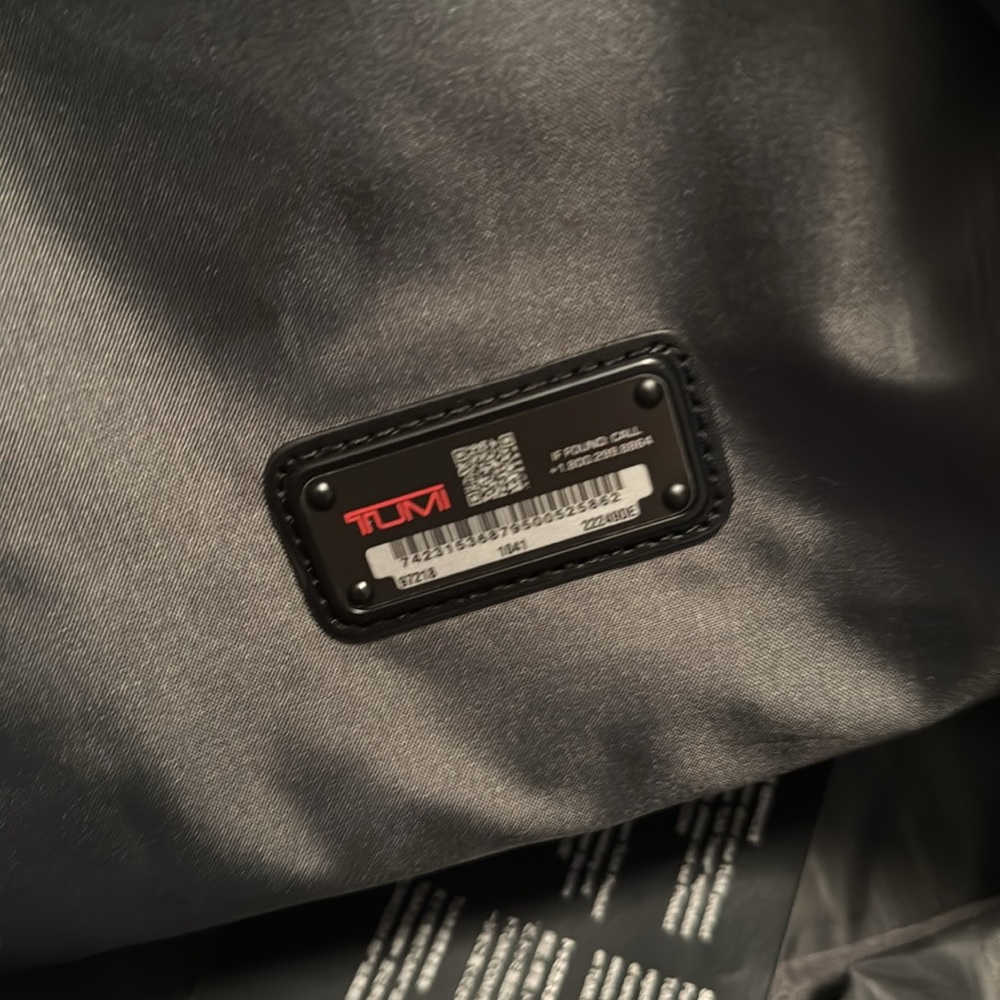 Tumi ALPHA weekender bag "corporate collection" black - Picture 12 of 14